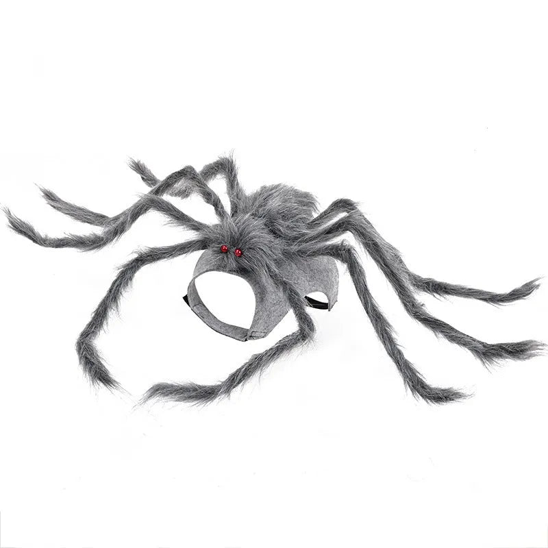 Halloween spider costume for pets in polyester with S M L sizes