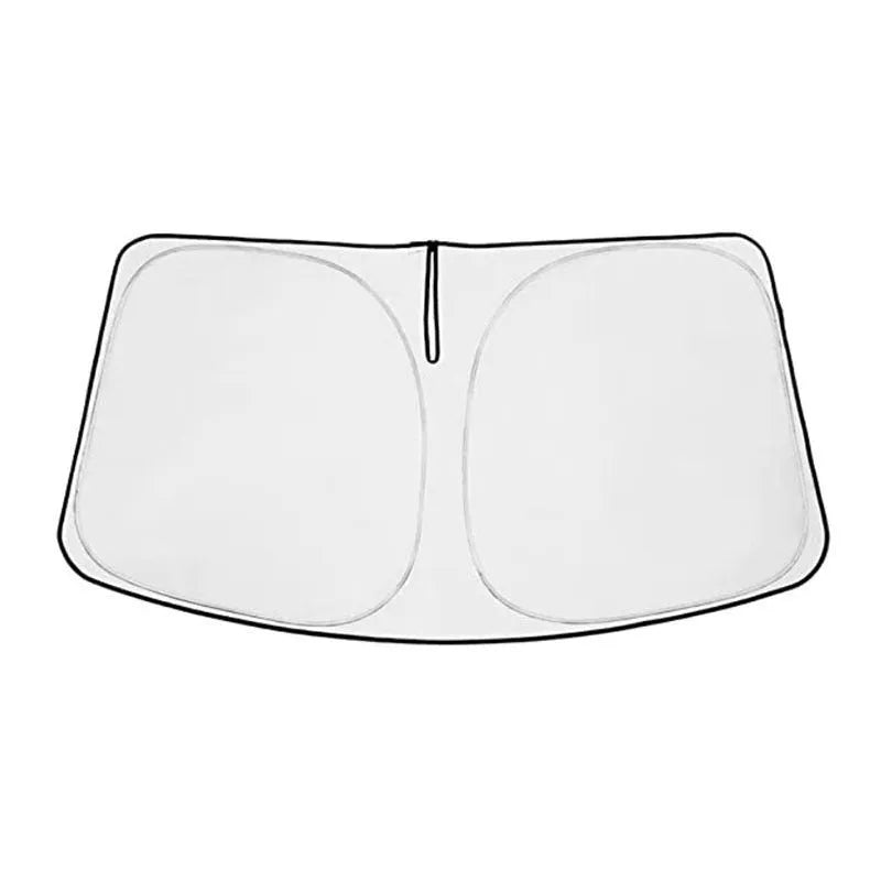 NOAH XOVY 90 series car front windshield sunshade with reflective silver tape construction