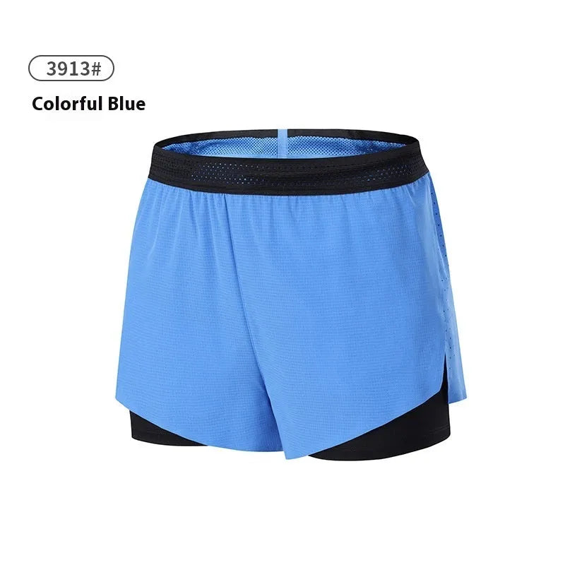 Men's solid colour low-waist basketball shorts made from polyester fabric.