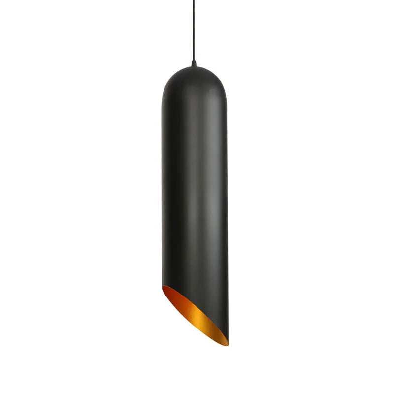 Retro iron art chandelier in D8053 matte black finish for bedroom or living room lighting