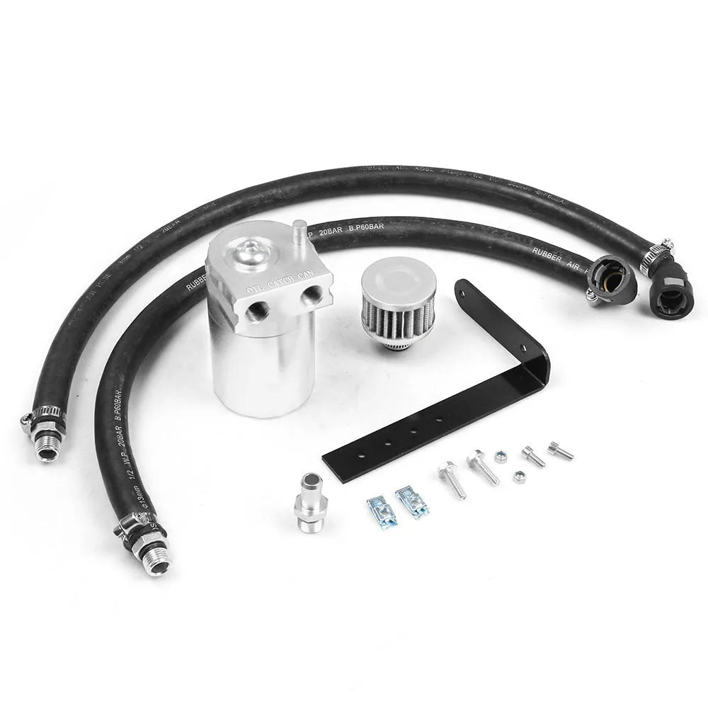 Aluminium alloy oil separator car modification part for Ford Expedition models in black, blue, red, or silver colours