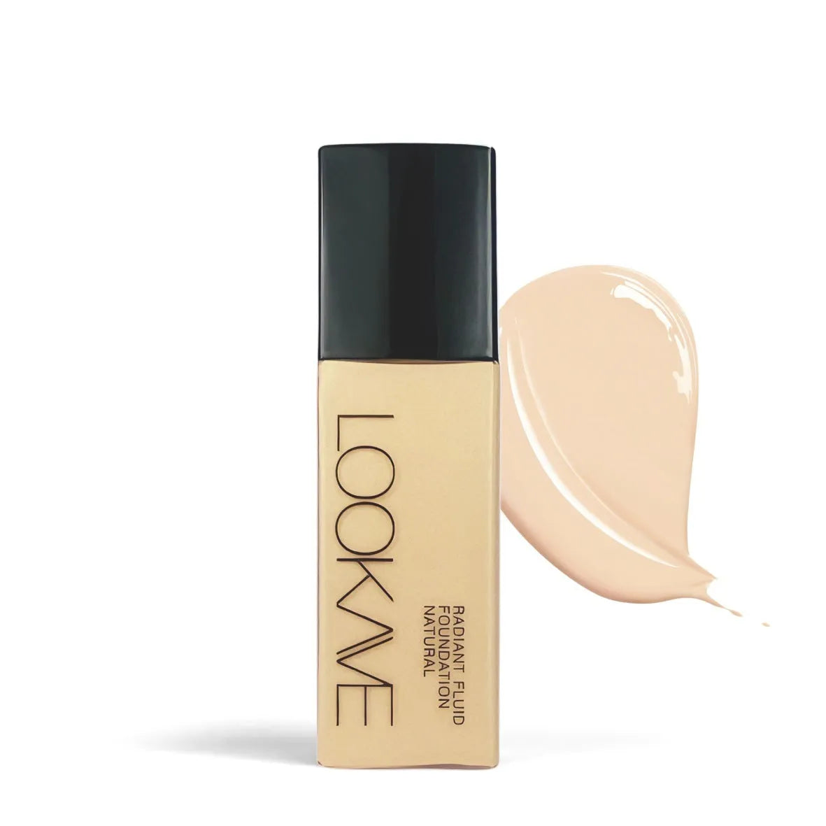 LOOKAVE Matte Liquid Foundation tube in 21c size with shade options LK63C-01 to LK63C-06