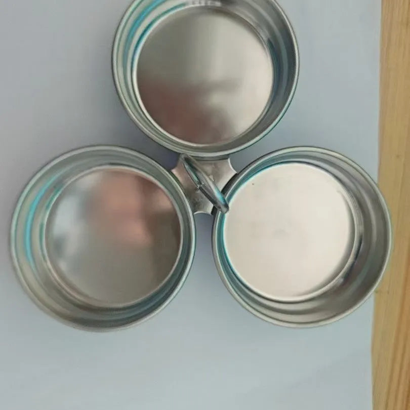Stainless steel heart-shaped egg steamer with round mould for household egg cooking