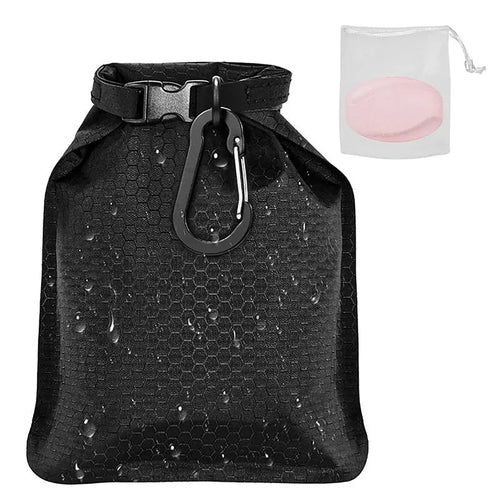 Bubble net mesh soap container waterproof leak-proof quick-drying 17x13cm