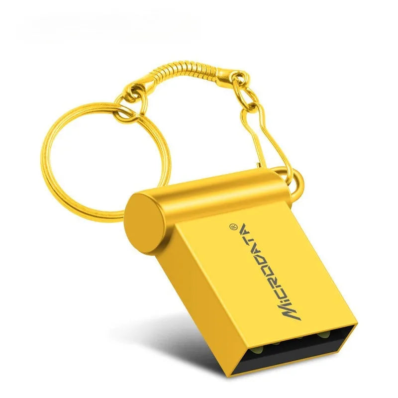 Metal Creativity Speed Car USB storage disc on necklace chain in silver, black, gold colours