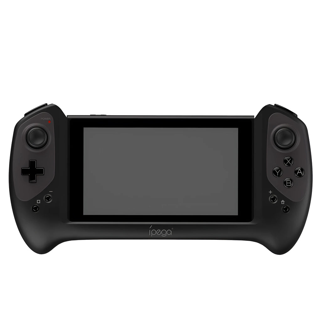 Black Bluetooth wireless gamepad for Nintendo Switch with ergonomic grip and TYPE-C connector