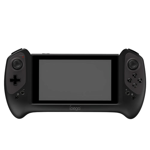 Black Bluetooth wireless gamepad for Nintendo Switch with ergonomic grip and TYPE-C connector