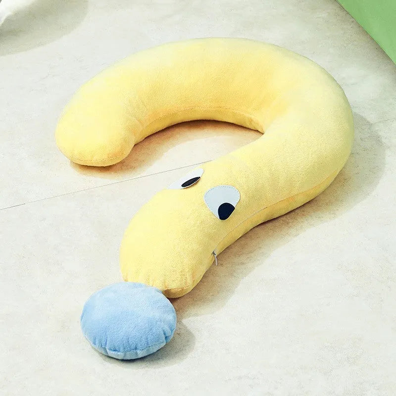 Blue rectangular pet cushion measuring 62cm by 39cm on a floor.
