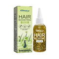 60ml bottle of anti-fall repair hair oil for softening and moisturising dry hair ends.