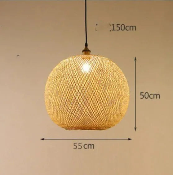 Rustic pastoral chandelier ceiling light with multiple lamp holder size options