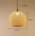 Rustic pastoral chandelier ceiling light with multiple lamp holder size options
