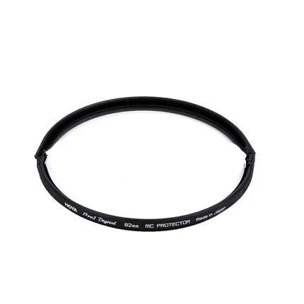 Black multi-coated camera filter protector for UV and mirror filters