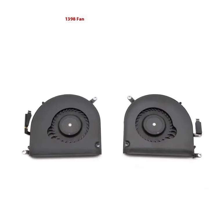 A1398 MacBook Pro internal cooling fan replacement pair for 12-15 inch laptops