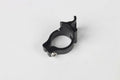 Black aluminium alloy vehicle clamp ring with 28.6mm diameter for automotive and machinery applications
