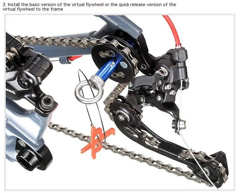 Aluminium alloy bicycle chain holder tool with three version options