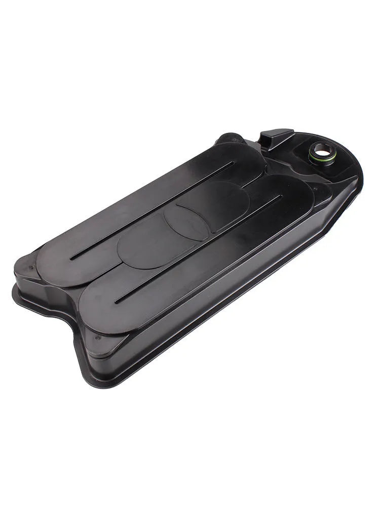 Black crankcase ventilation filter for Ram 2500-5500 with 6.7L Cummins diesel engine