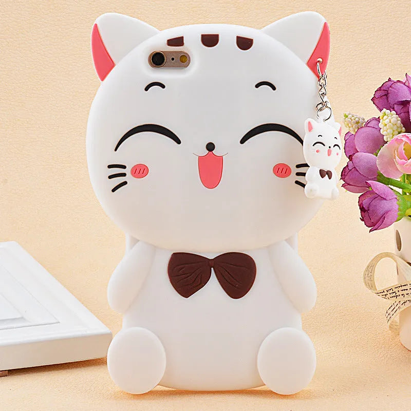 Soft silicone phone case showing edge-proof design on Samsung and iPhone models