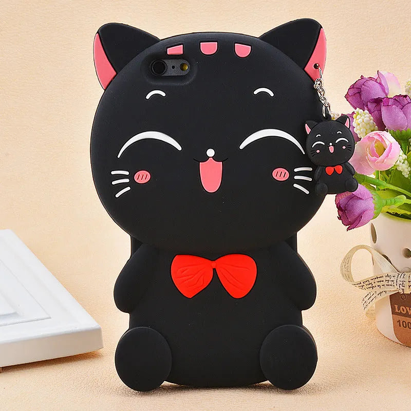 Soft silicone phone case showing edge-proof design on Samsung and iPhone models