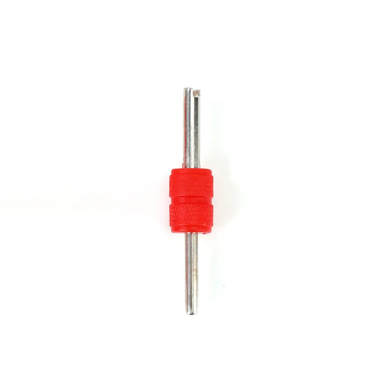 Single-head aluminium alloy valve wrench with 1-inch jaw opening in three colour style options