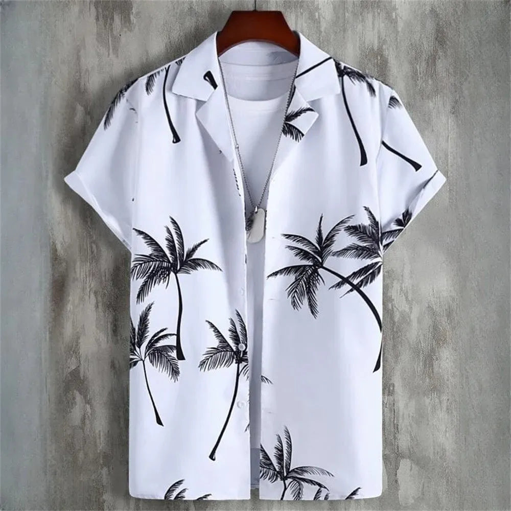 Men's loose fit grey camouflage print t-shirt with short sleeves on a white background.