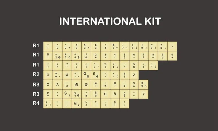Retro mechanical keyboard in one of six colour styles, showing classic keycaps and wired USB/PS/2 connector