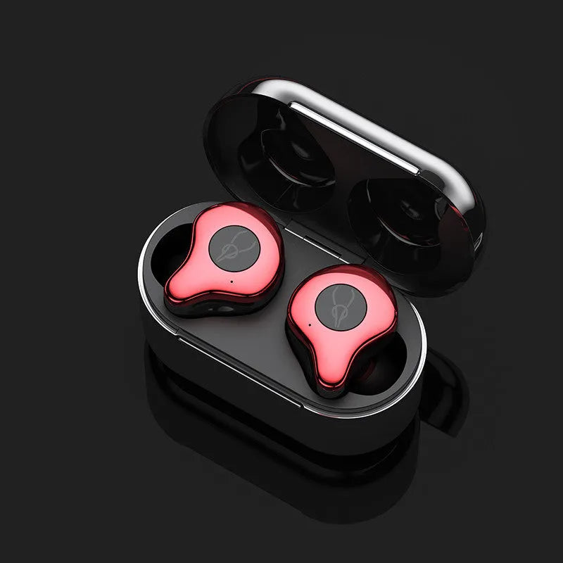 Wireless TWS Bluetooth 5.0 headset in multiple colours with a Type-C charging case.