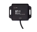 Solar panel charge controller with Bluetooth module for 12V and 24V battery systems.