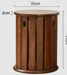 Stackable iron dining stool in modern round design with four colour finish options