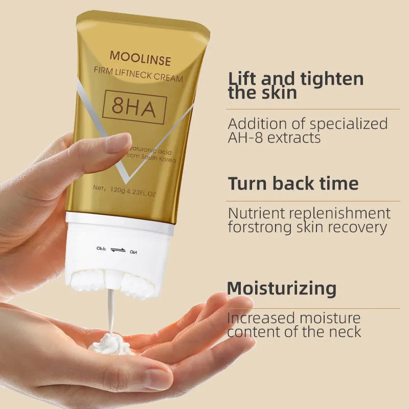 120ml jar of neck lifting and firming massage cream for universal skin types
