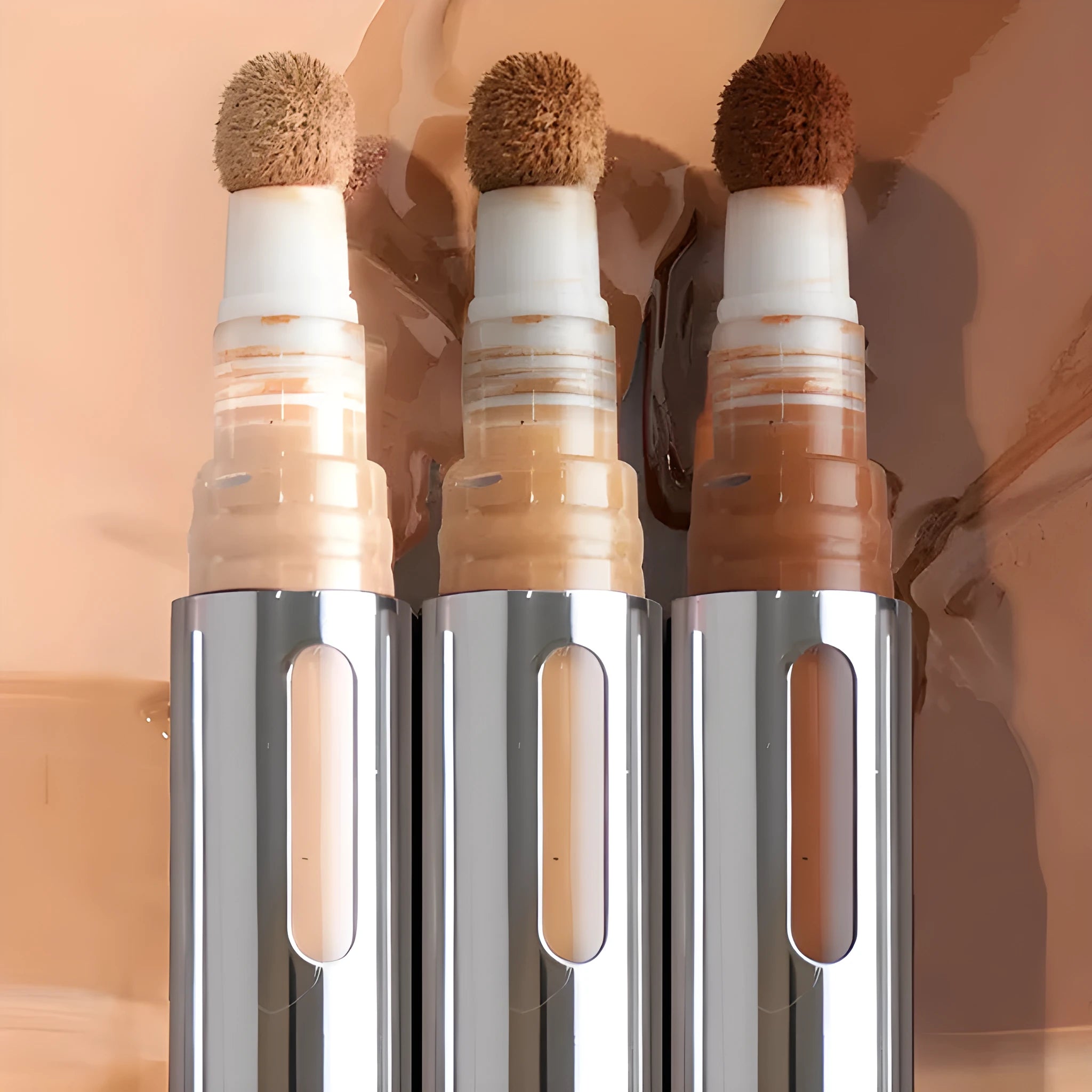 24-shade waterproof concealer contour stick pen for nose and face sculpting makeup.