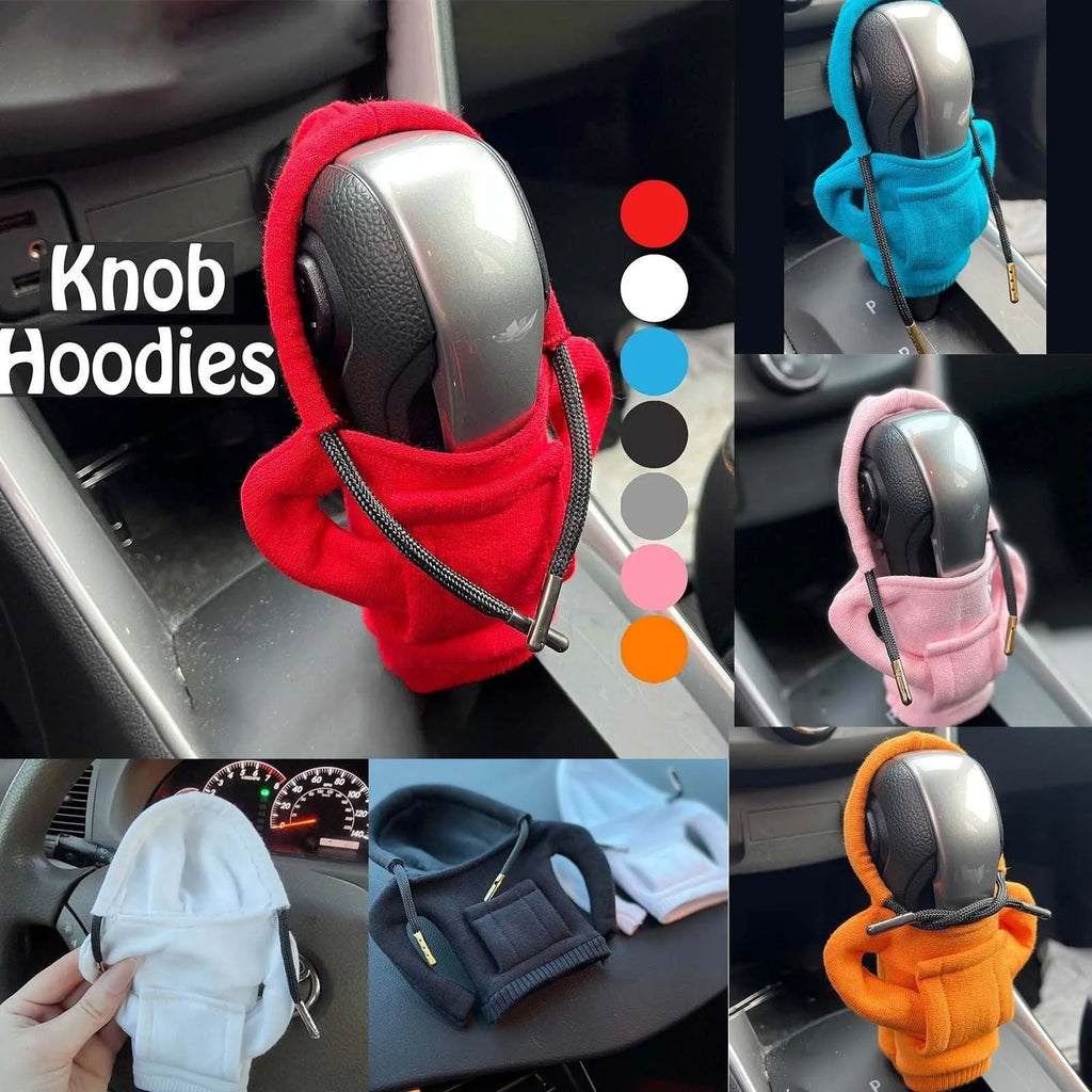 Pure cotton gear lever cover in six colours for manual transmission car interior decoration