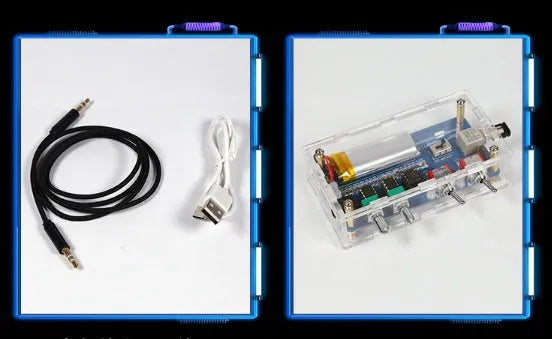 SSTC Tesla coil driver board with controller and cables for 220V musical plasma arc generation