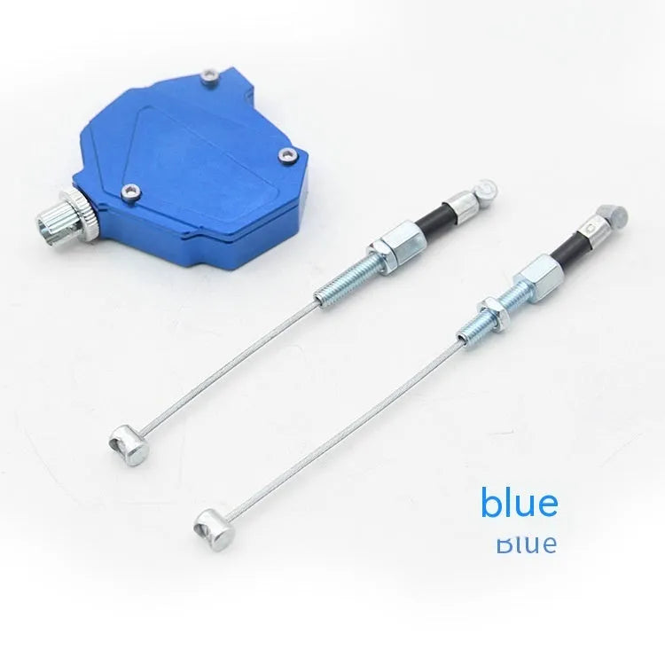 Aluminium alloy motorcycle labour-saving clutch box in multiple colours including red, blue, gold, black, orange, and silver.