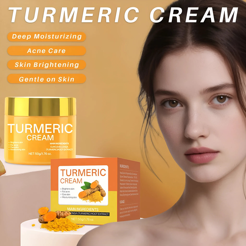 50g jar of brightening hydrating moisturising cream, compact size.