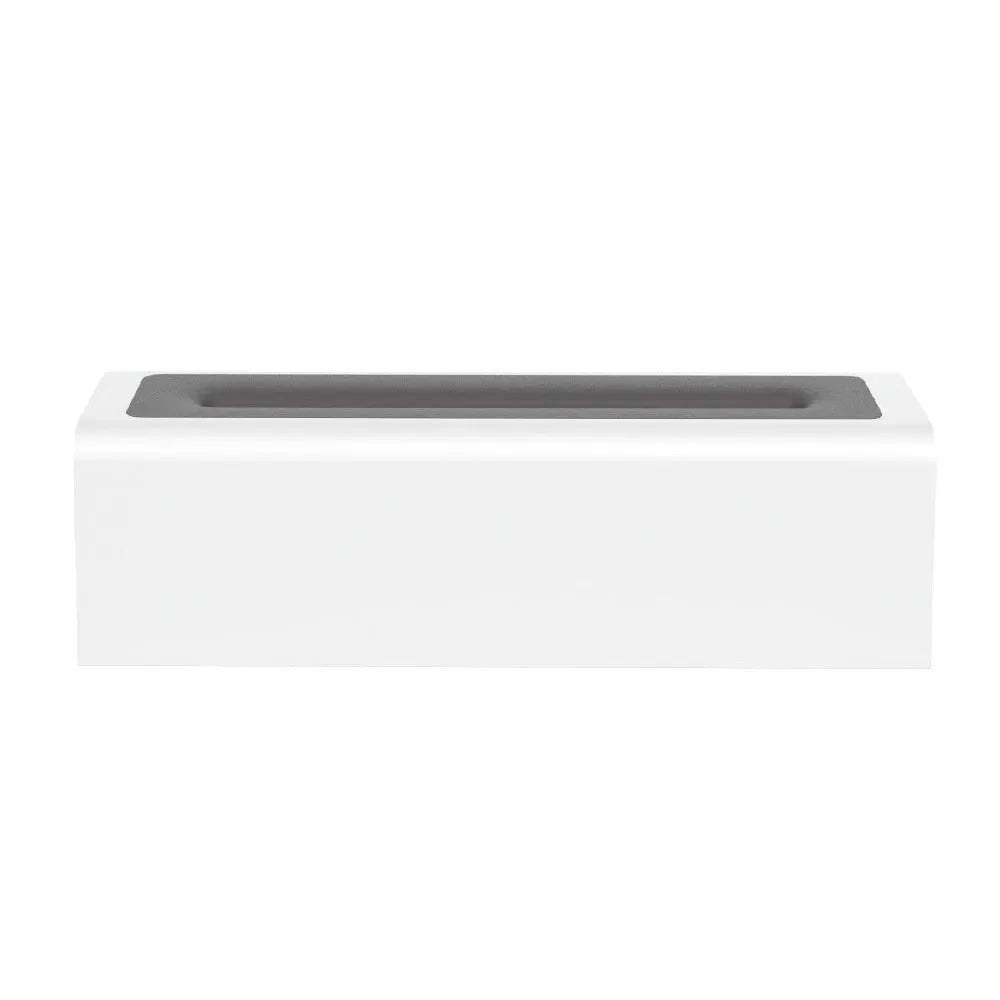 Square USB aroma diffuser with colourful flame lighting effect and water mist emission
