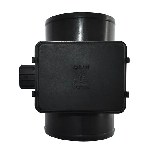 Black plastic automotive air flow meter sensor for engine diagnostics
