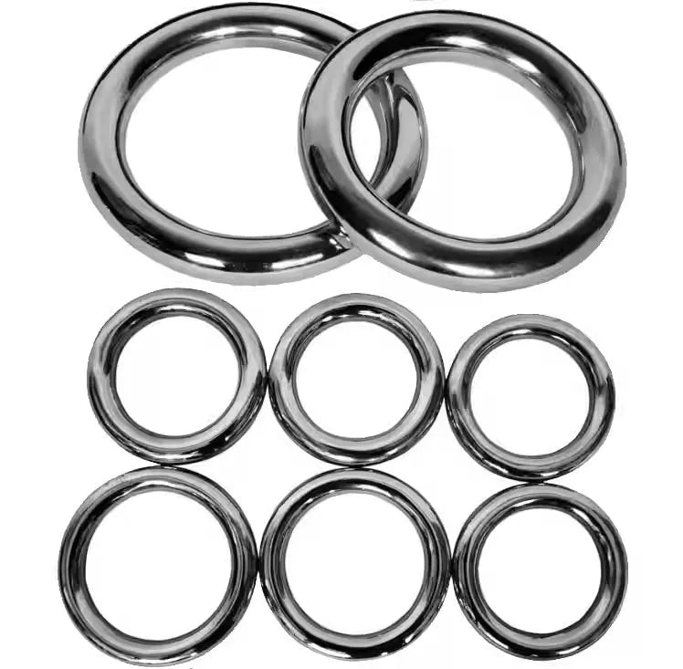 Iron Arm Skill Wing Chun carbon steel training ring in three sizes for martial arts conditioning