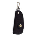 Genuine leather key storage bag for car keys in short length style