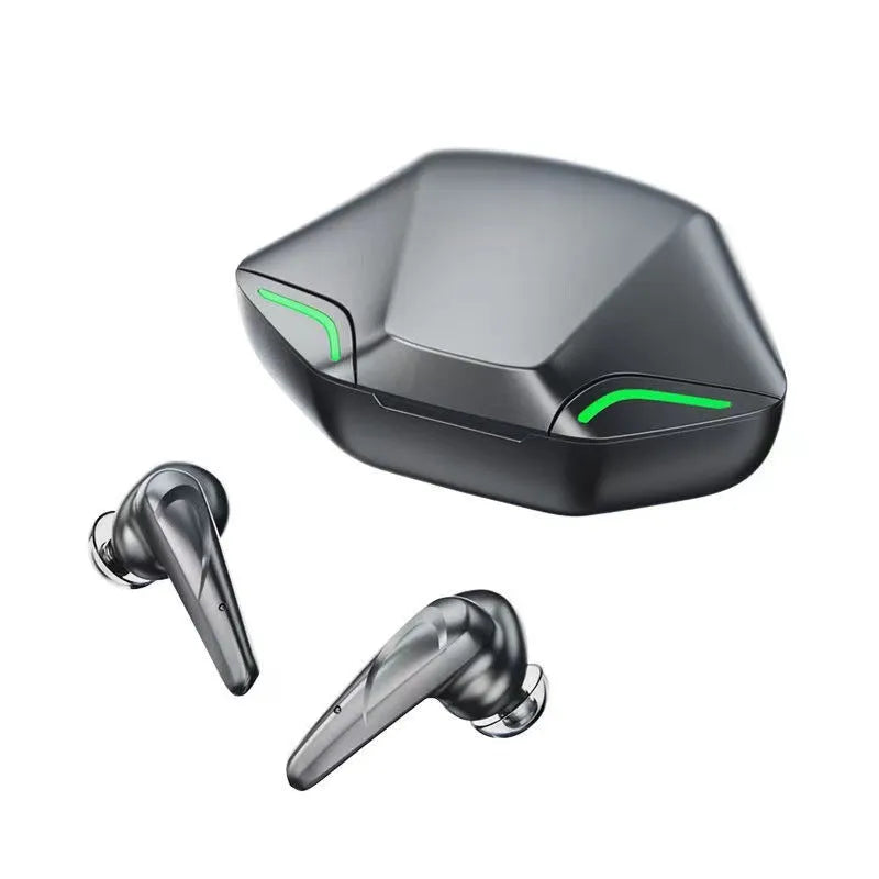 Wireless Bluetooth gaming headset with charging cabin in black, grey, white or yellow colour options