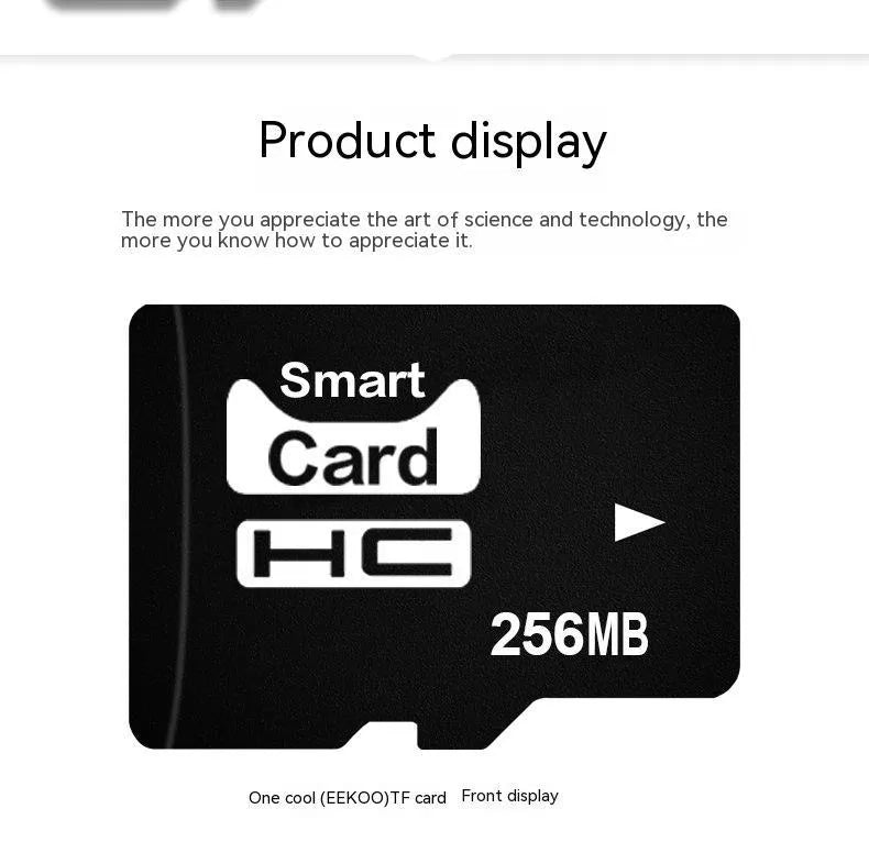 TF series 256MB memory card with built-in mini speaker measuring 11x15mm