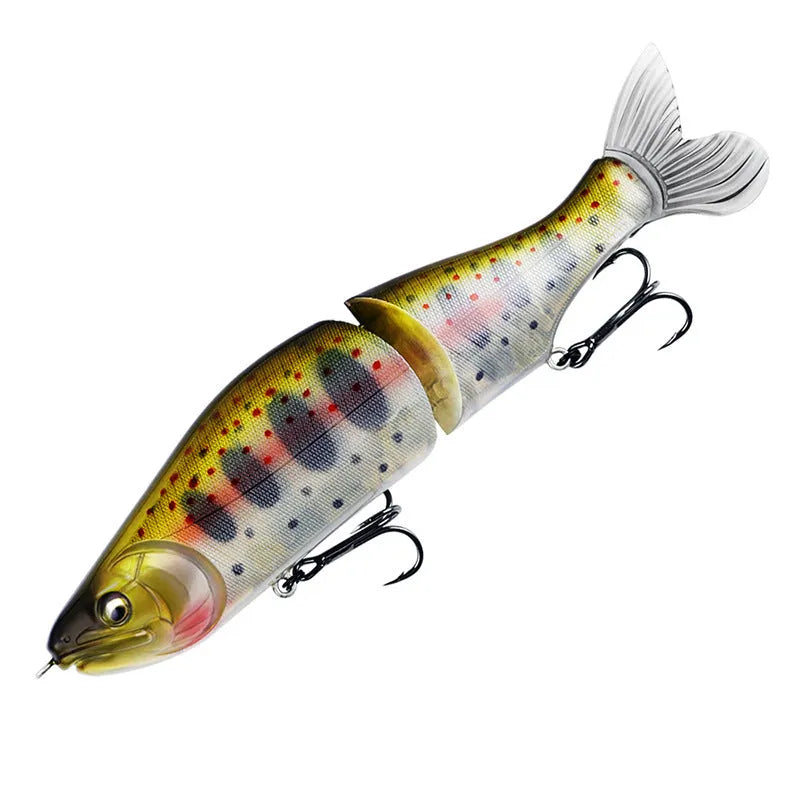 185mm soft plastic fishing bait in realistic fish design for bass fishing