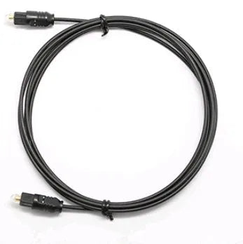 OD2.2 digital audio optical fibre cable with PVC jacket for connecting audio equipment