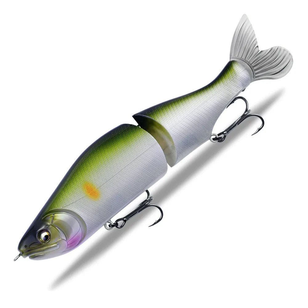 185mm soft plastic fishing bait in realistic fish design for bass fishing