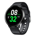 Ultra-thin waterproof smart health bracelet with 1.3 inch screen on silicone wristband