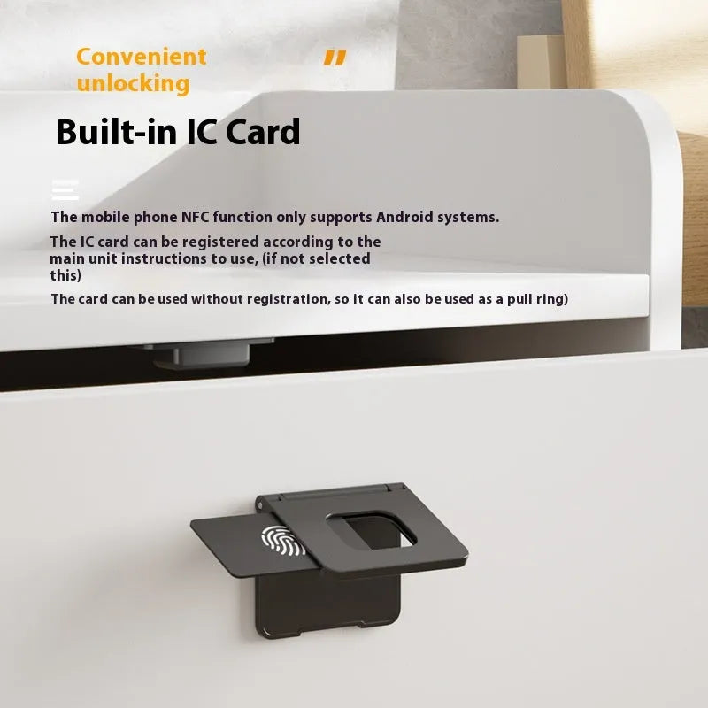 F079 punch free removable card drawer lock with key for wardrobes and cabinets