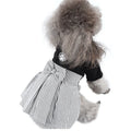 Cotton poodle dog clothing in skirt and four-foot pants styles for seasonal wear