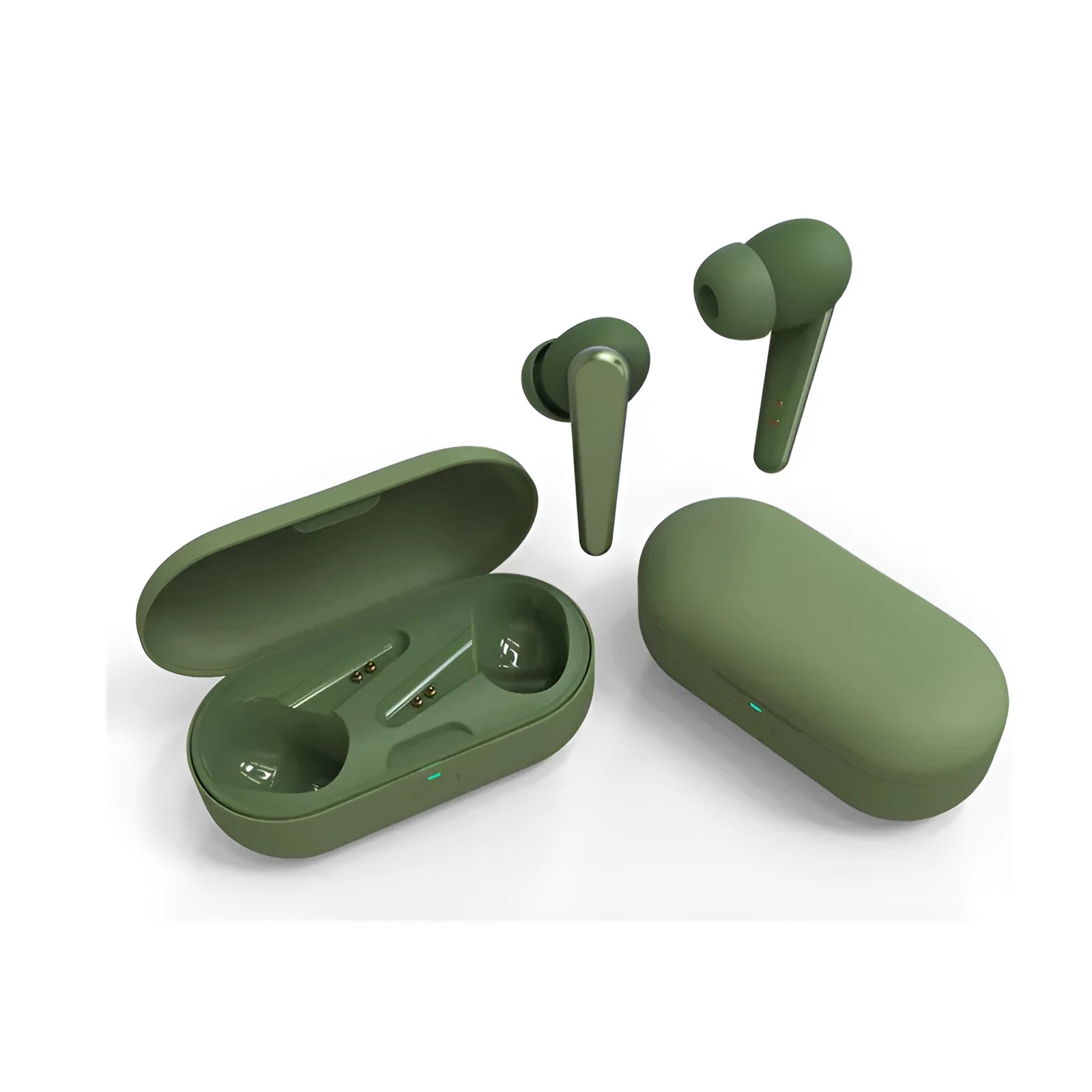 Black ANC active noise reduction wireless Bluetooth headphones with earplug design