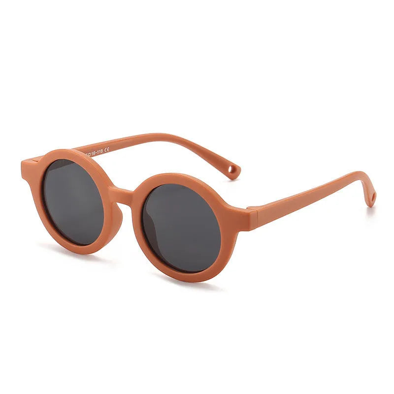 Children's round-frame sunglasses with UV400 protection for 0-3 year olds in various colours