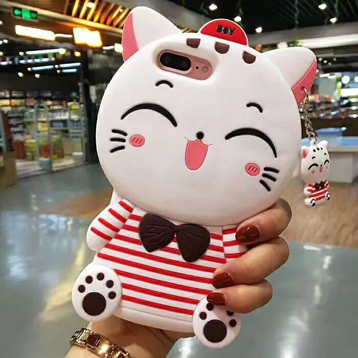 Soft silicone phone case showing edge-proof design on Samsung and iPhone models