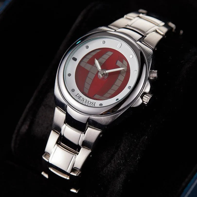 Millennium vintage Y2K digital dual display men's watch with 40mm dial and stainless steel buckle